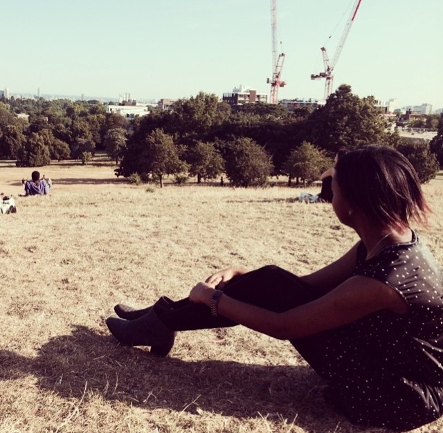 Just enjoying the view :)