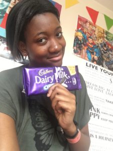 Chocolate makes us very happy!