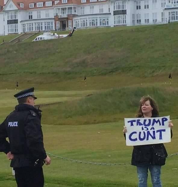 protestor
