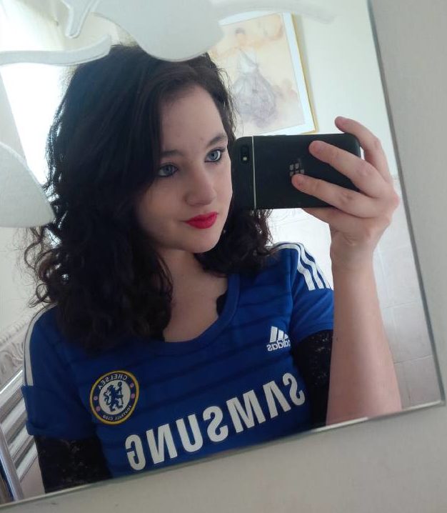 Sophie, Chelsea fan.