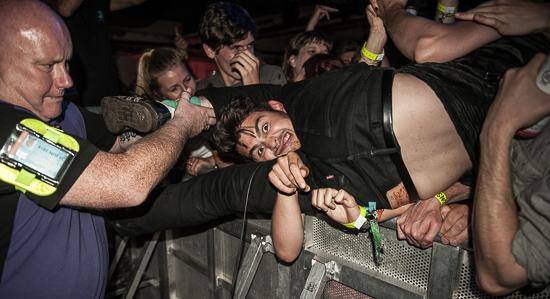 Harvey when not at Latitude (credit: Vision Festival)