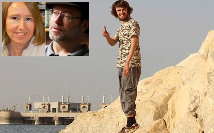 Jack Letts sighted near Raqqa, and his parents (inset