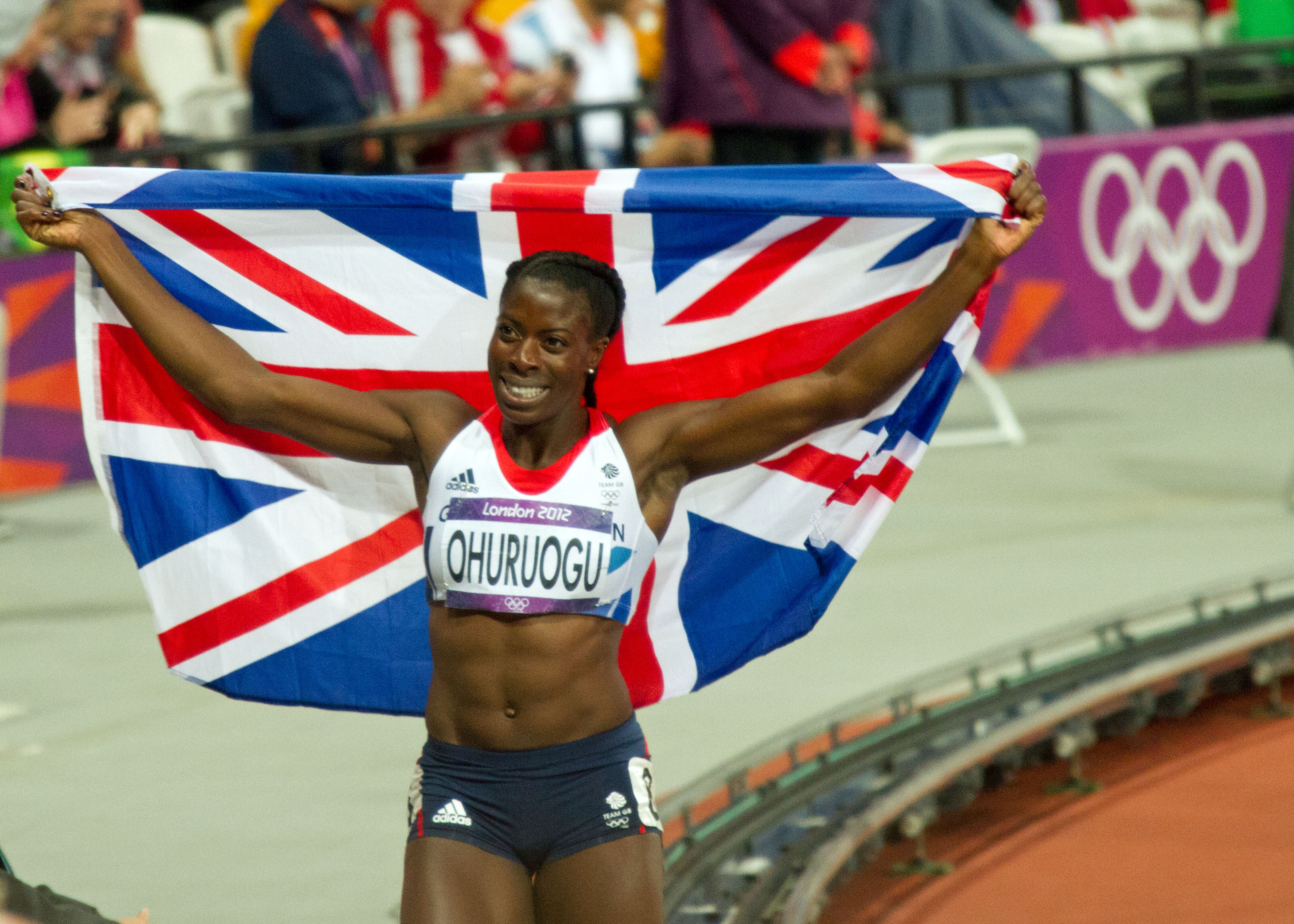 Christina OhuruoguSilver medalist London 2012