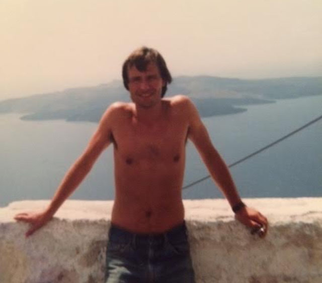 Des, 27, by the Aegean Sea