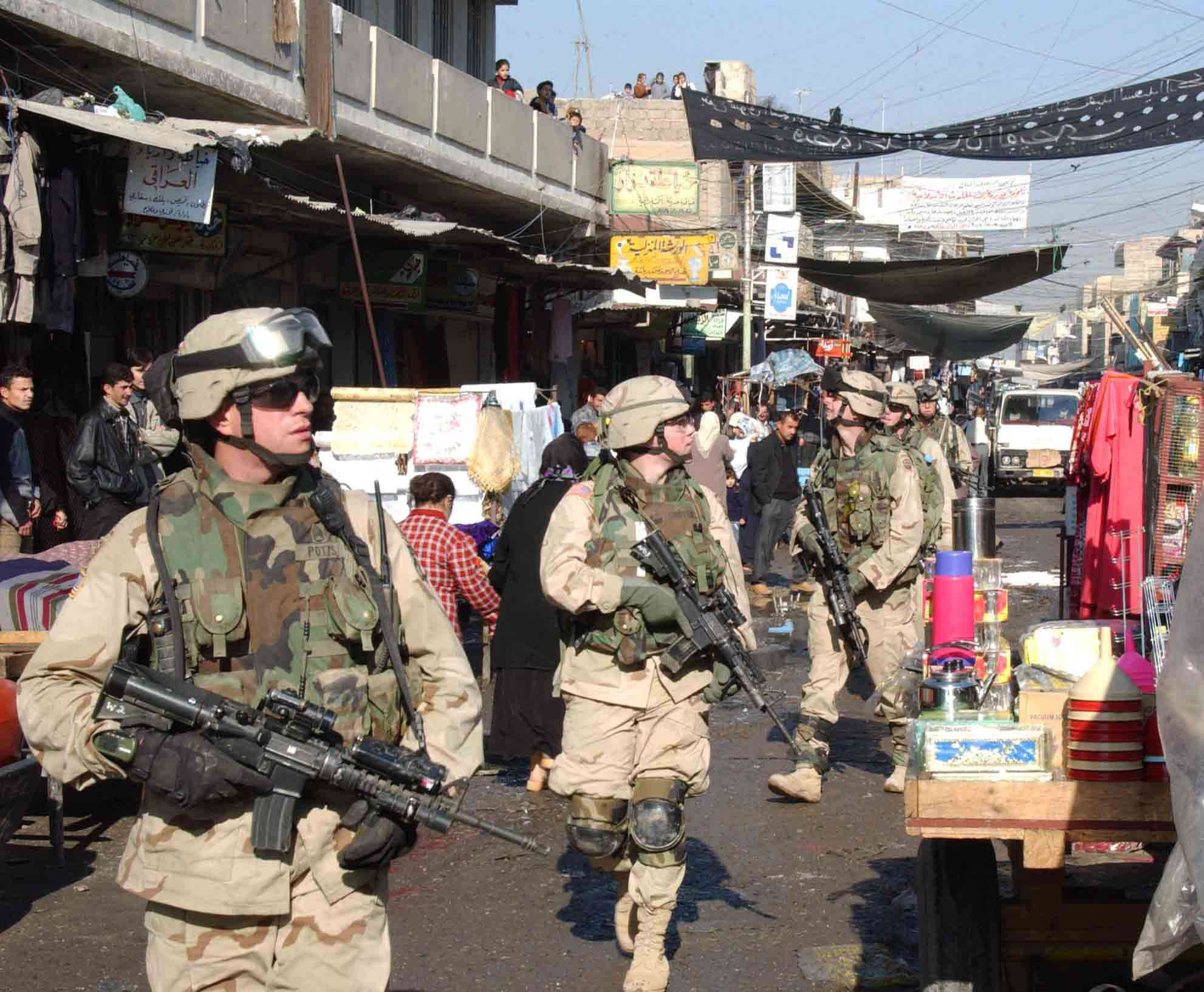  is in Iraq in support of Operation Iraqi Freedom. U.S. Army photo by Spc. 