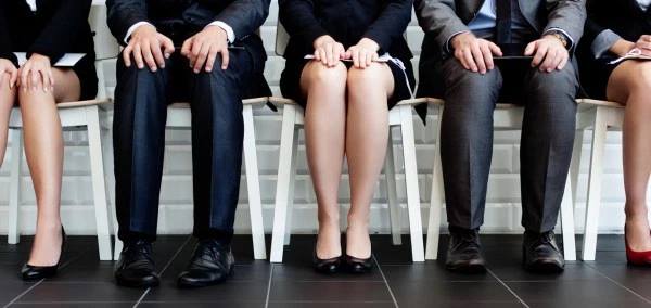 Workers in shoes