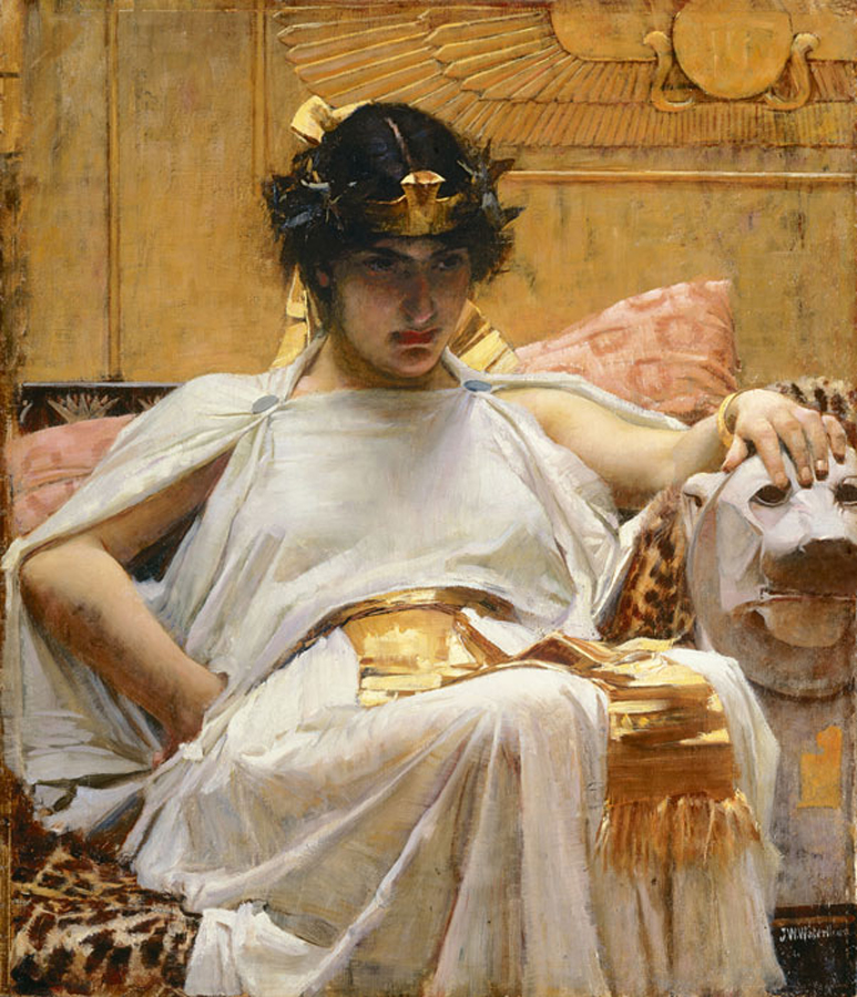 cleopatra_-_john_william_waterhouse
