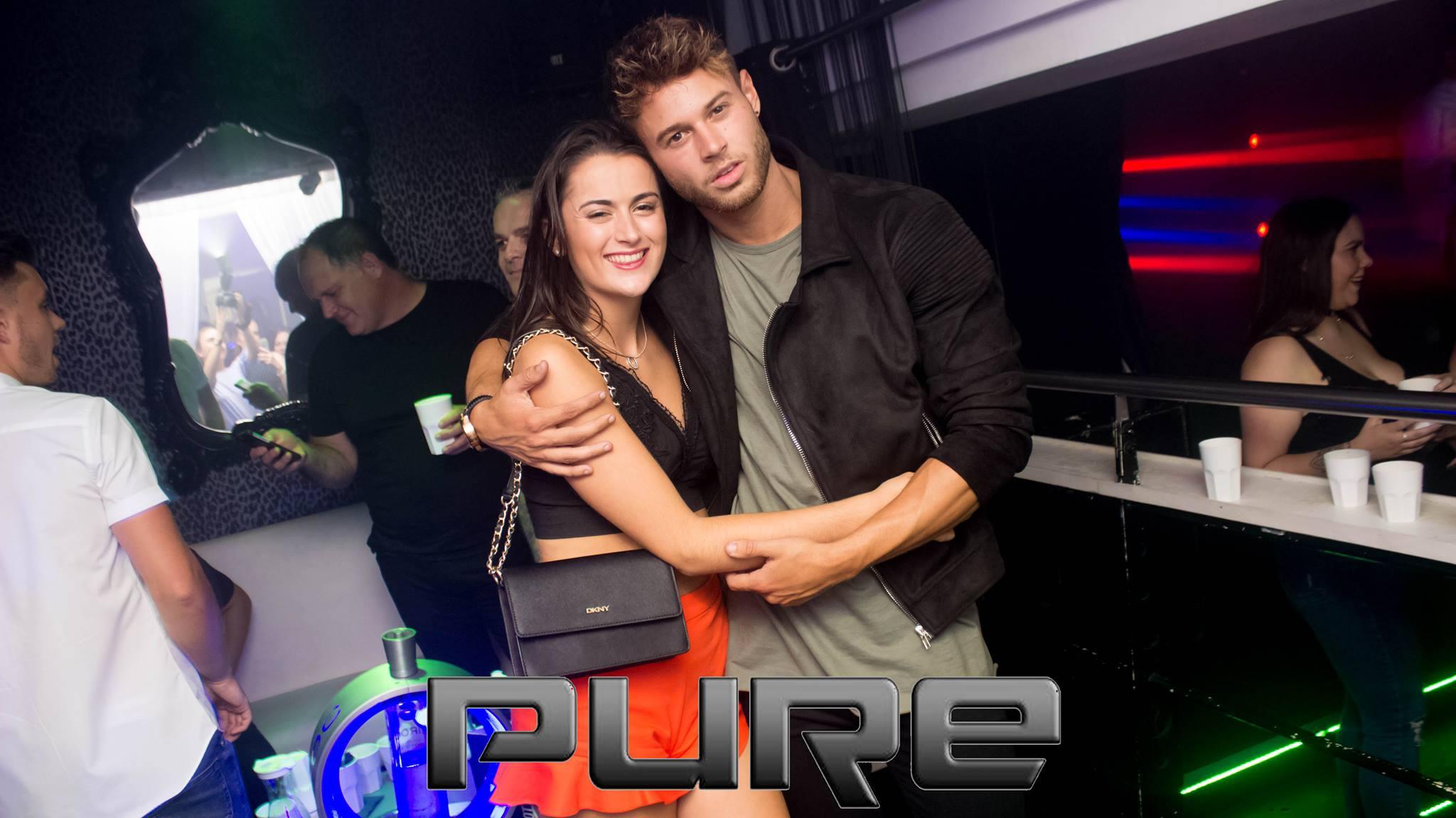 Clinging onto this poor girl for dear life