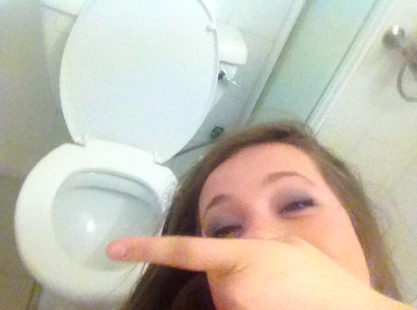 Sloshed in the toilets, we've all been there 