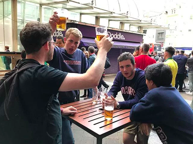 Skint students just can't help themselves