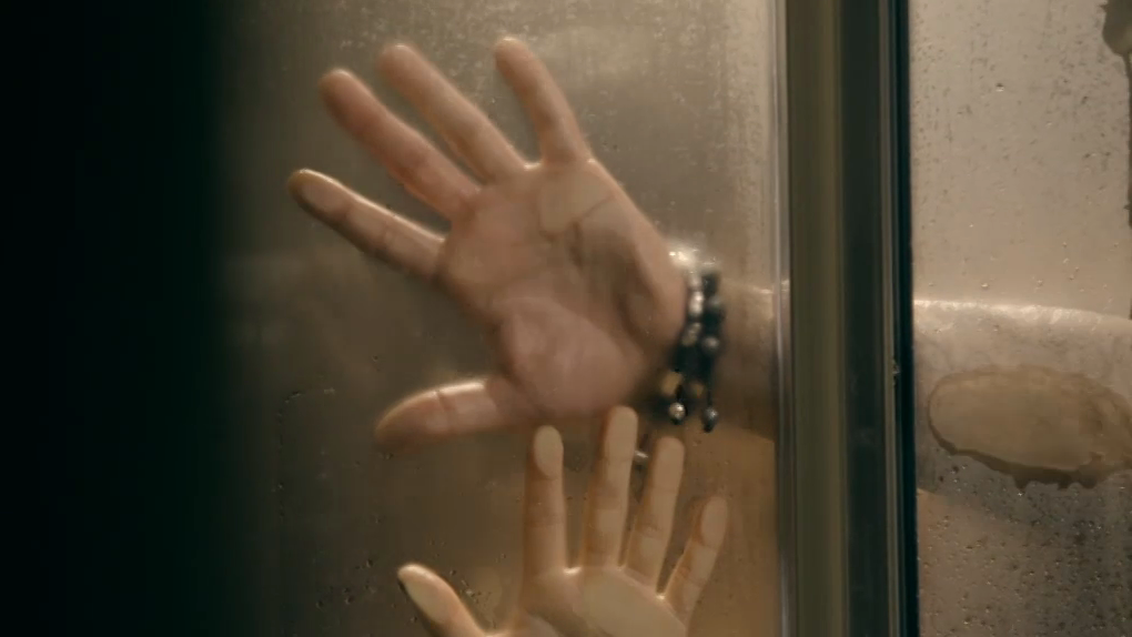 Look at those hands! Naughty