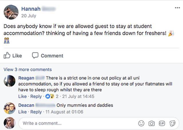 Sorry, strictly one in one out