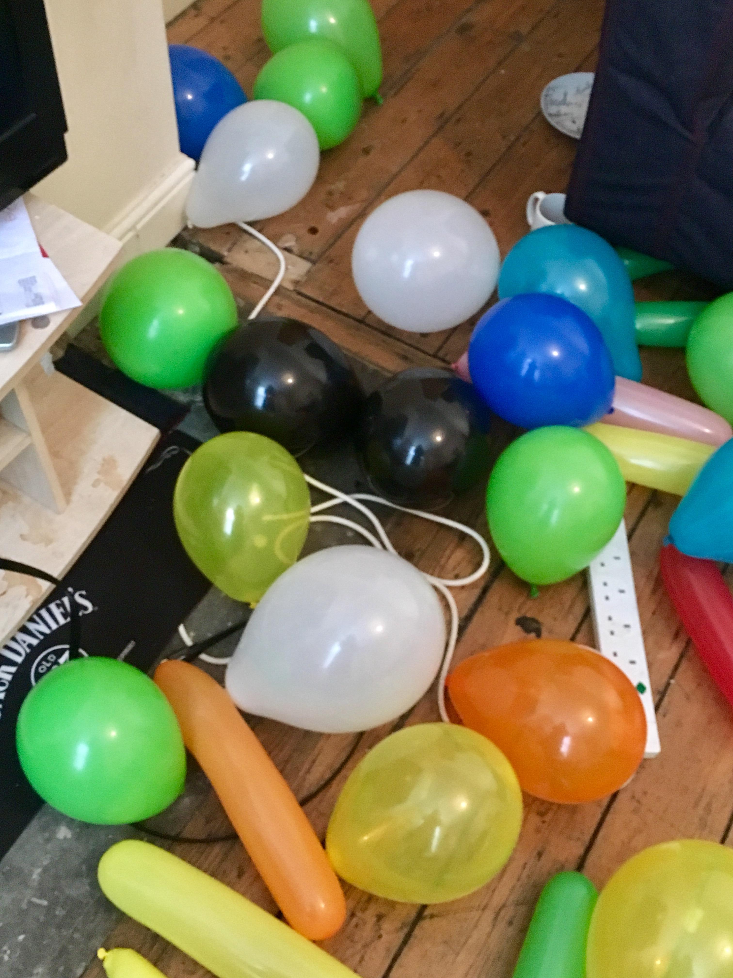 So many balloons, so little time 