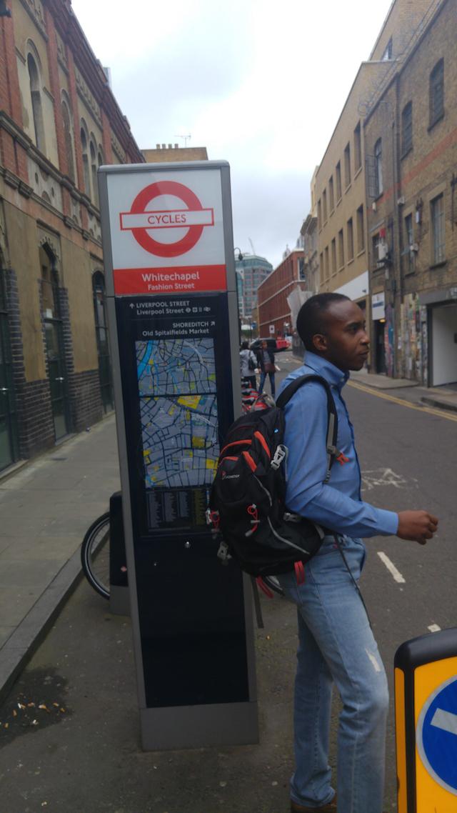 Ade insisted on what we in the business call a 'plandid'
