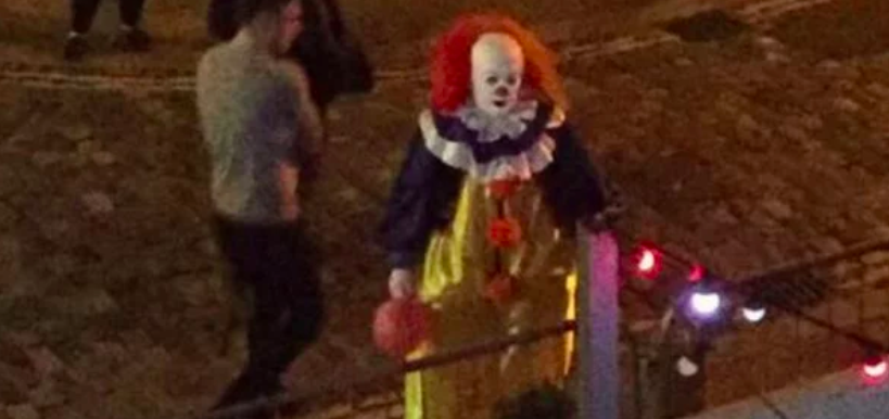 Killer clowns were spotted across the UK last year around Halloween 