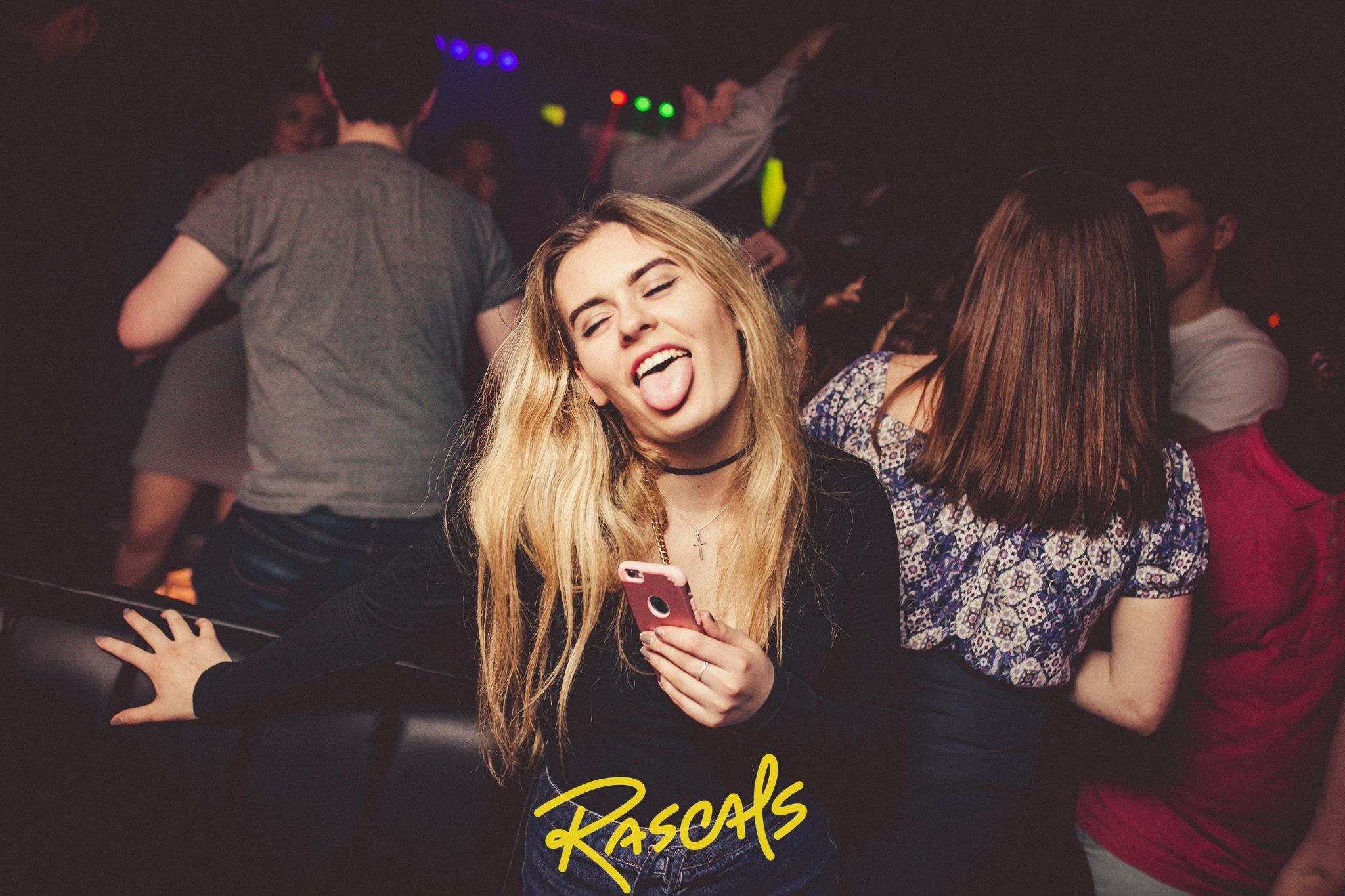 Image may contain: Finger, Night Life, Night Club, Club, Person, People, Human