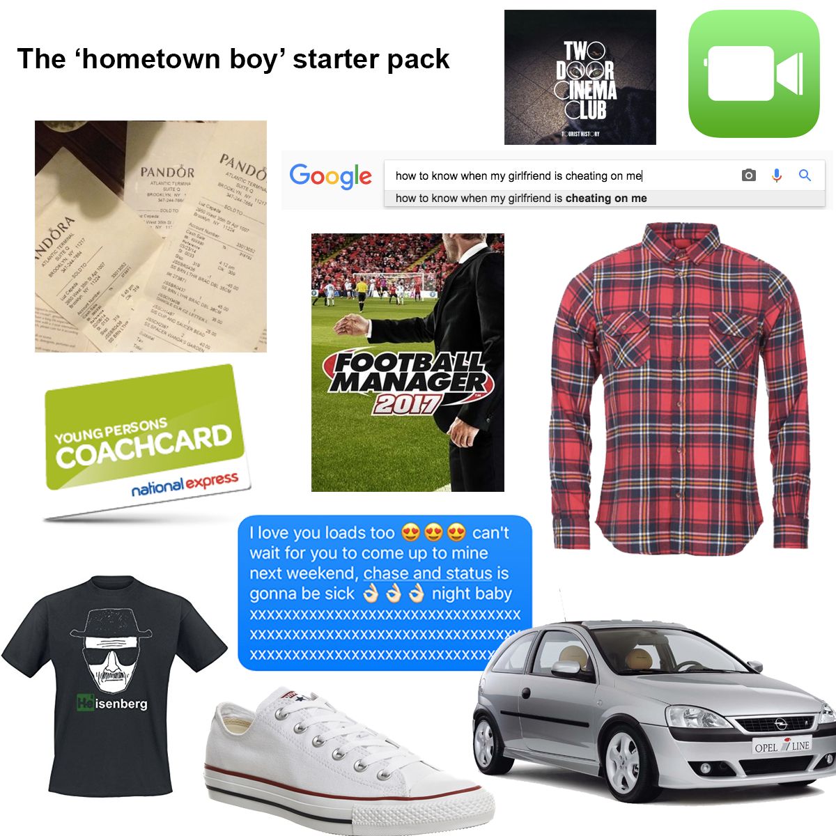 Image may contain: Collage, T-Shirt, Shirt, Jersey, Clothing, Vehicle, Transportation, Sedan, Car, Automobile, Tartan, Plaid, Poster, Paper, Flyer, Brochure