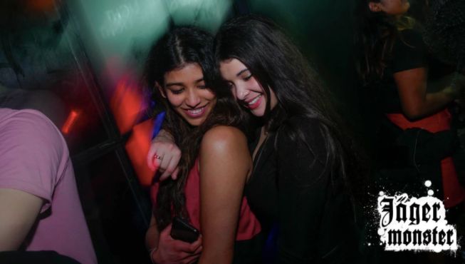 Image may contain: Music, Leisure Activities, Night Life, Night Club, Club, Party, Poster, Person, People, Human
