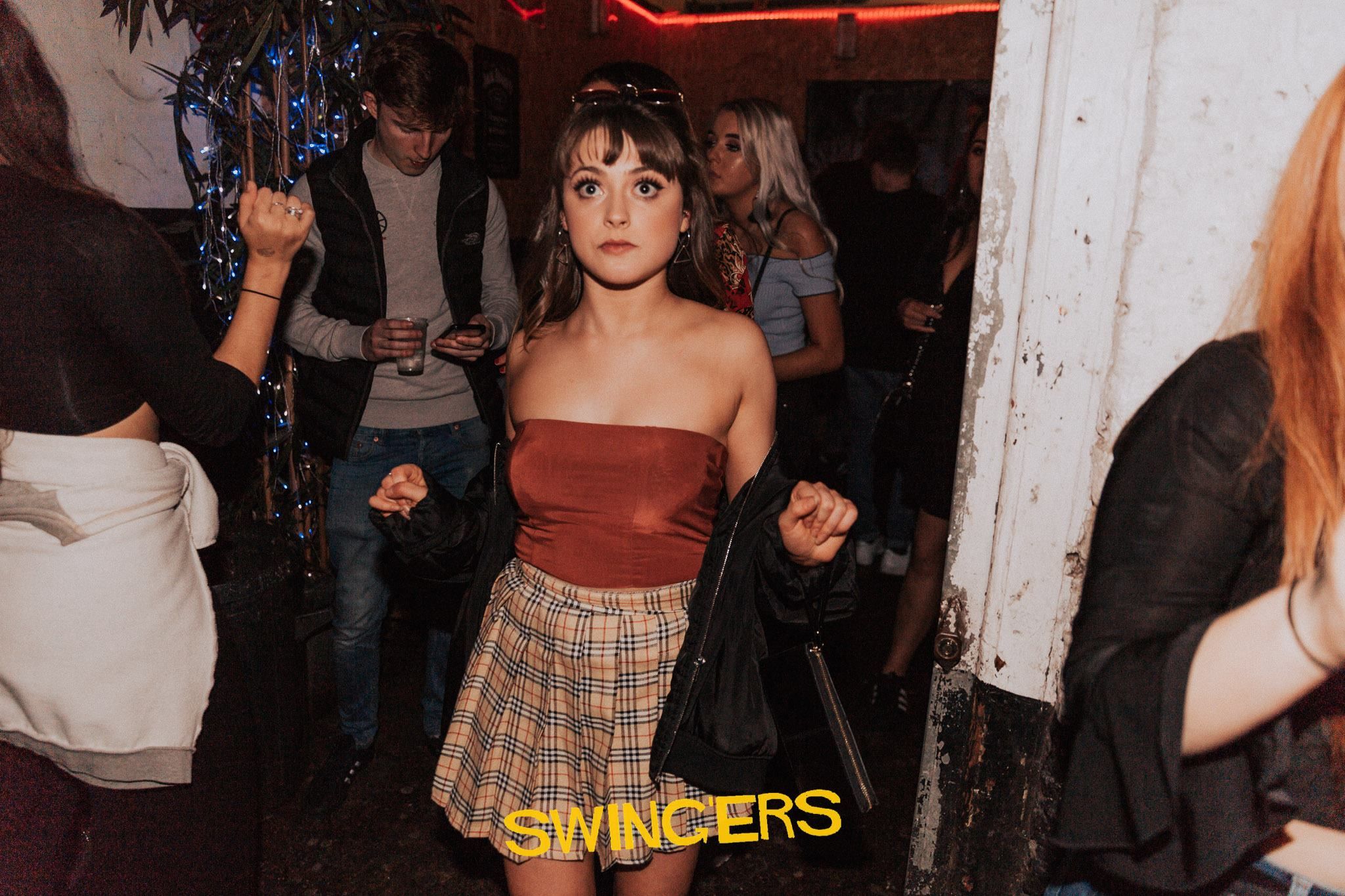 Image may contain: Person, People, Human, Tartan, Skirt, Plaid, Kilt, Clothing