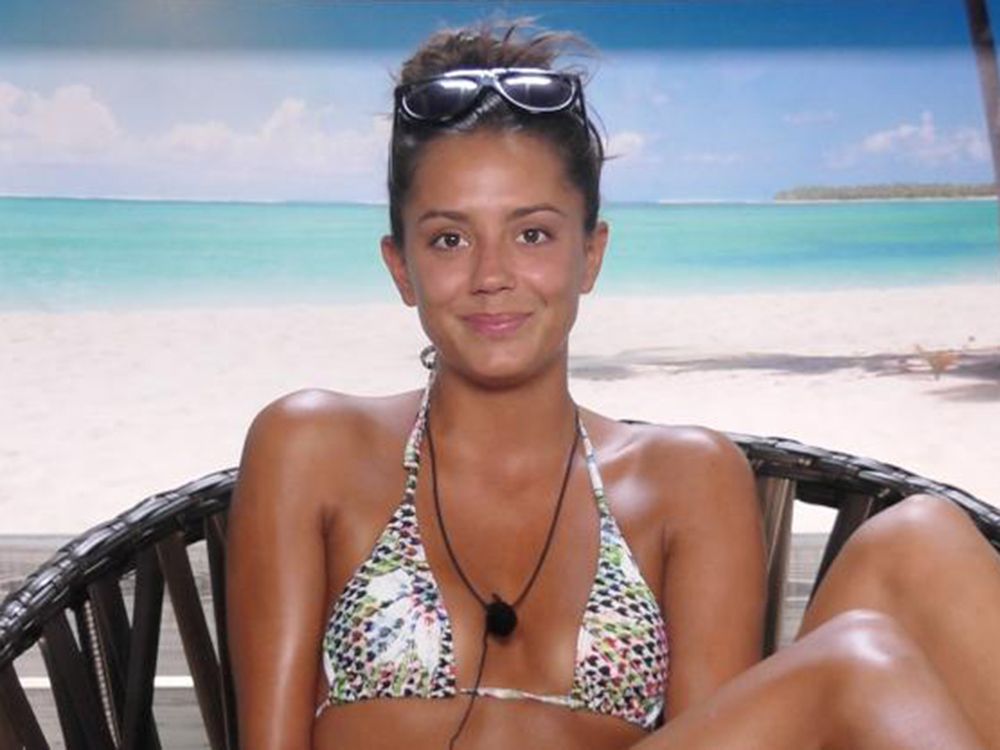 Image may contain: Love Island kiss staged, fake, georgia and jack kiss fake, Swimwear, Clothing, Bikini, Person, People, Human