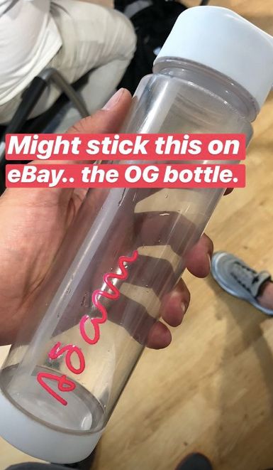 Image may contain: Bottle, Person, People, Human