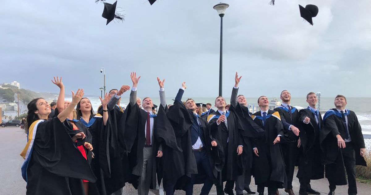 Image may contain: Bird, Animal, Graduation, Human, Person
