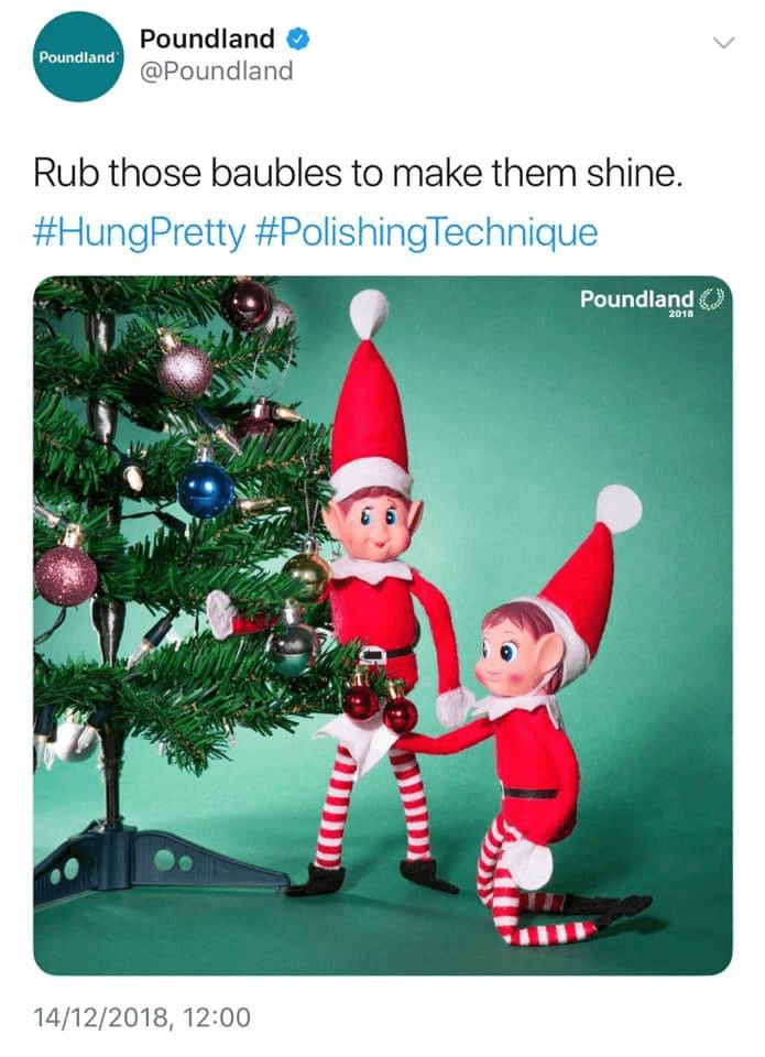 Image may contain: Christmas Tree, Elf, Ornament, Plant, Tree