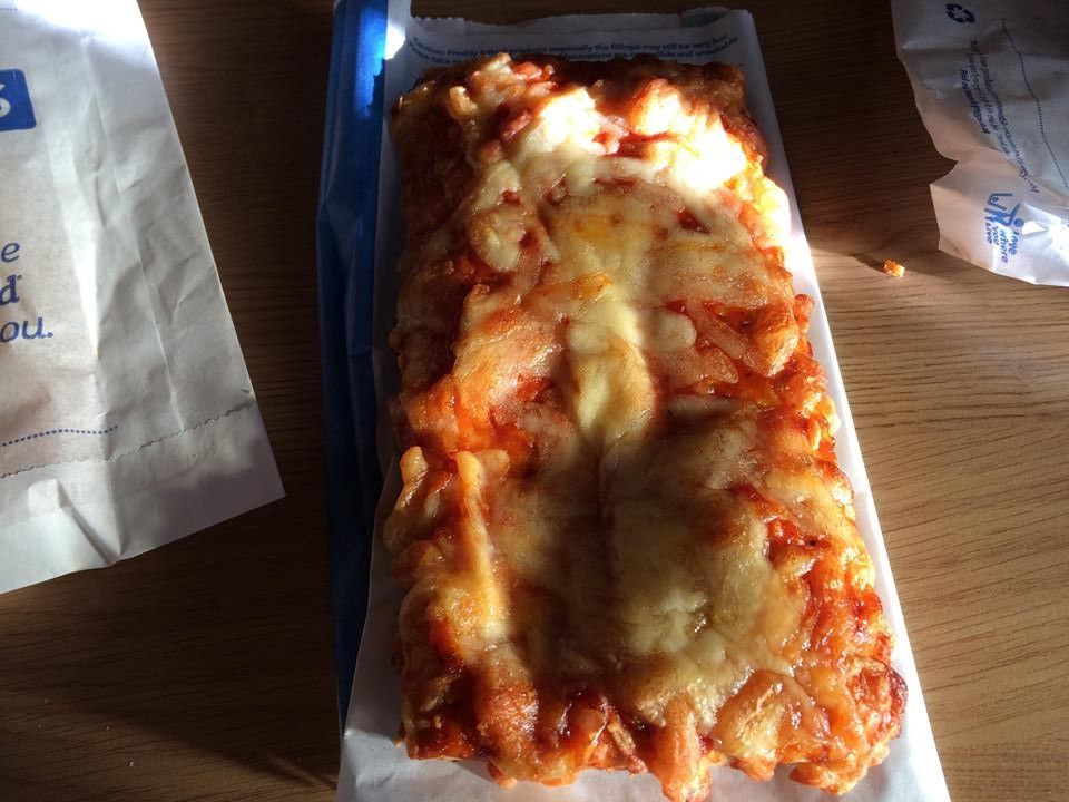 Image may contain: Lasagna, Pasta, Pizza, Food