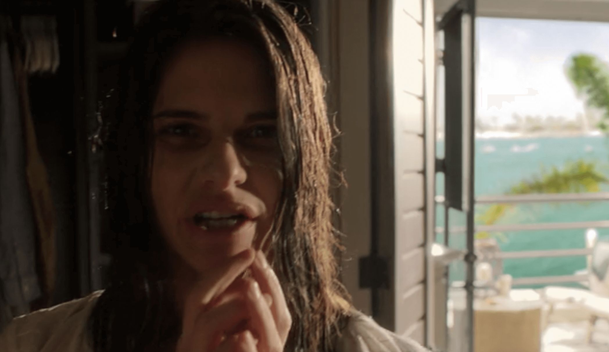 Image may contain: Dirty John moments, Dirty John, Netflix, true crime, real story, house invader, Female, Teeth, Lip, Mouth, Glasses, Accessory, Accessories, Smile, Person, Human, Face