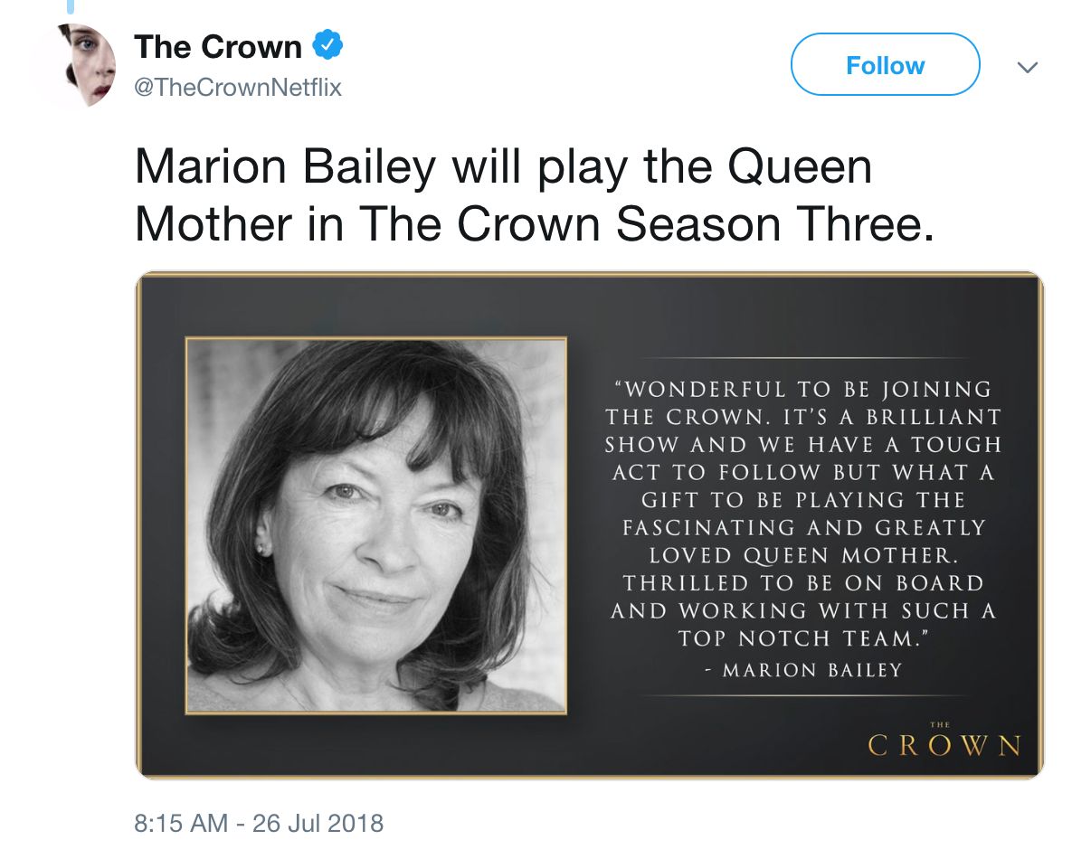Image may contain: The Crown season 3, The Crown, Netflix, Head, Face, Page, Word, Id Cards, Document, Text, Human, Person