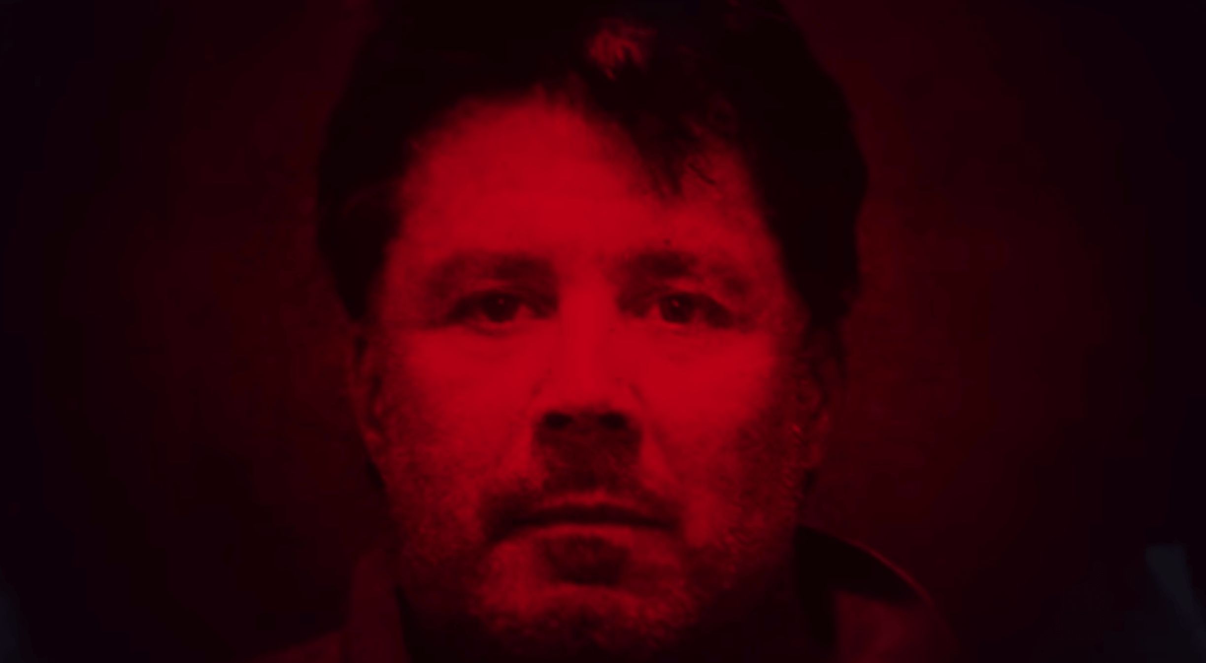 Image may contain: Dirty John: The Dirty Truth, Dirty John, John Meehan, Netflix, true crime, Photography, Portrait, Photo, Indoors, Interior Design, Beard, Person, Human, Face, Head
