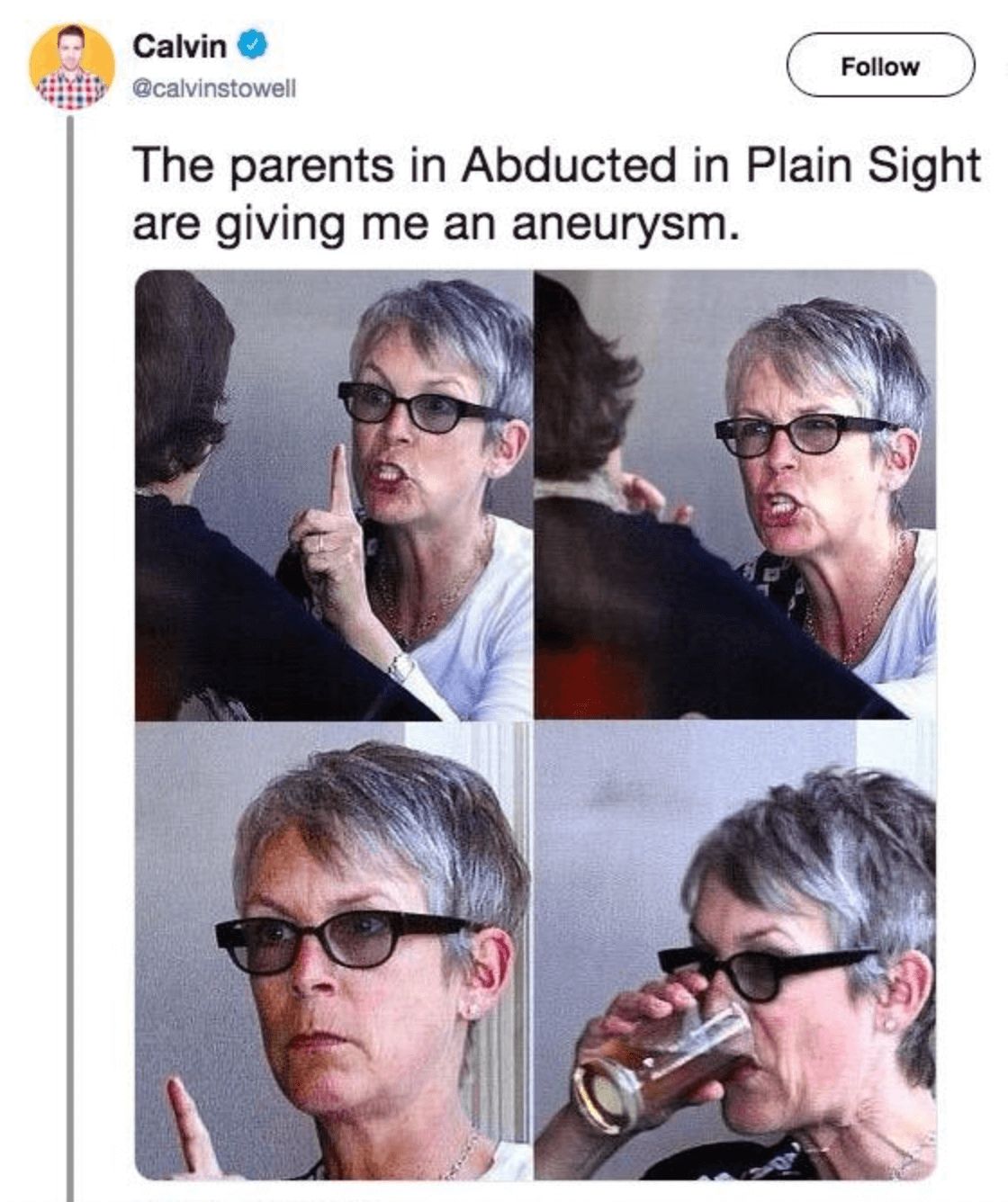 Image may contain: Abducted in Plain Sight memes, Abducted in Plain Sight, Netflix, Sunglasses, Collage, Advertisement, Poster, Head, Accessories, Glasses, Accessory, Face, Person, Human