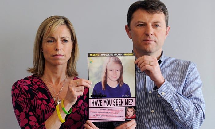 Image may contain: Madeleine McCann reward, how much, appeal, Madeleine McCann, disappearance of Madeleine McCann, Netflix,  Advertisement, Face, Apparel, Shirt, Clothing, Person, Human