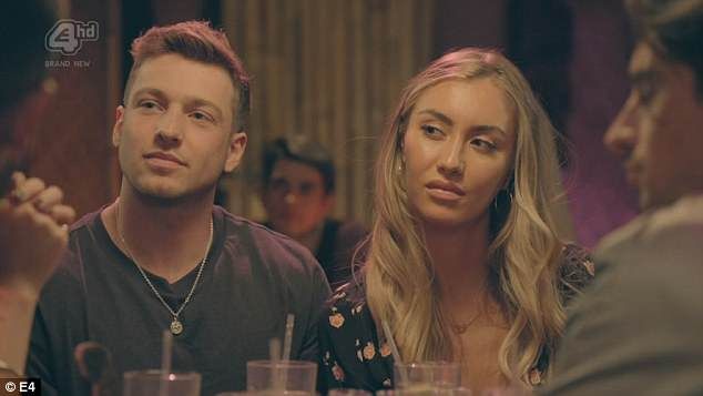 Image may contain: Sam Thompson has quit Made in Chelsea, Sam Thompson, Made in Chelsea, MIC, Habbs, Sophie HabbooDrink, Beverage, Face, Child, Human, Woman, Person, Teen, Girl, Kid, Blonde, Female