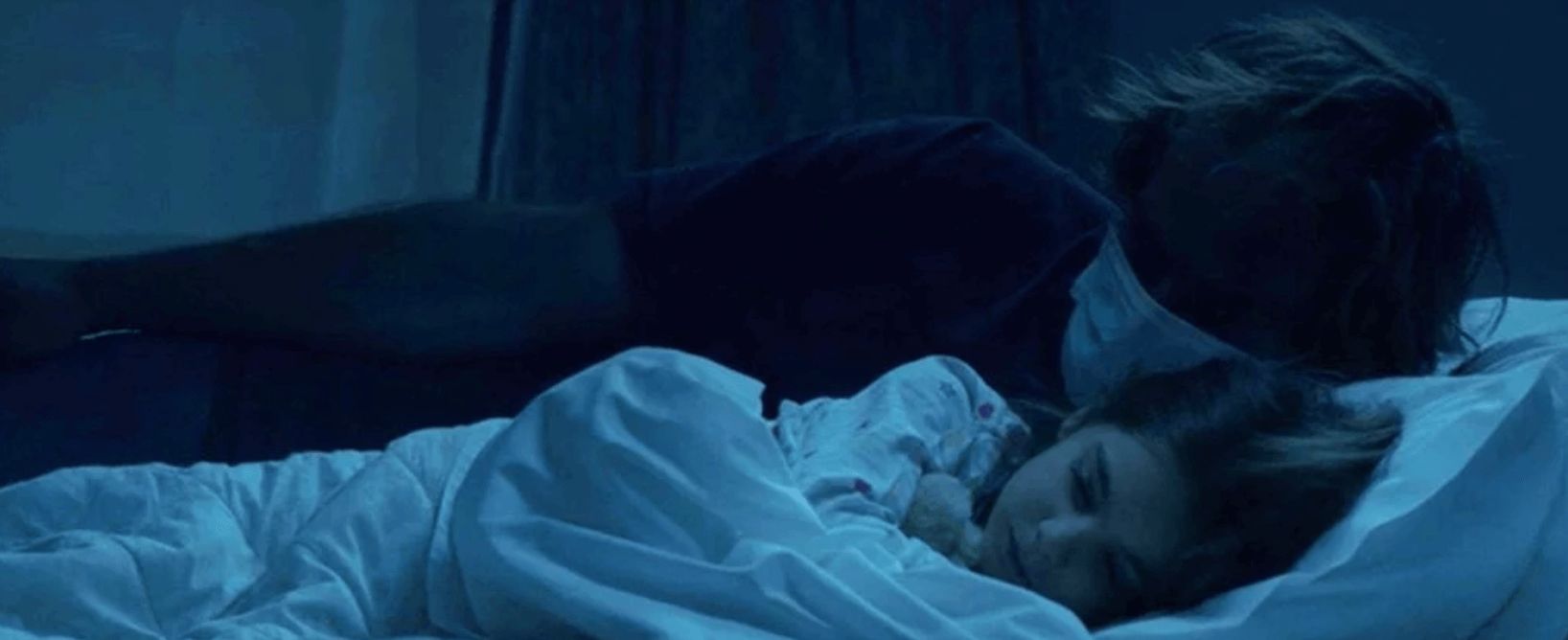 Image may contain: Madeleine McCann documentary reactions, Madeleine McCann, update, news, documentary, the disappearance of Madeleine McCann, Kate, Gerry, McCann, episode 8,  Furniture, Bed, Blanket, Pillow, Cushion, Clinic