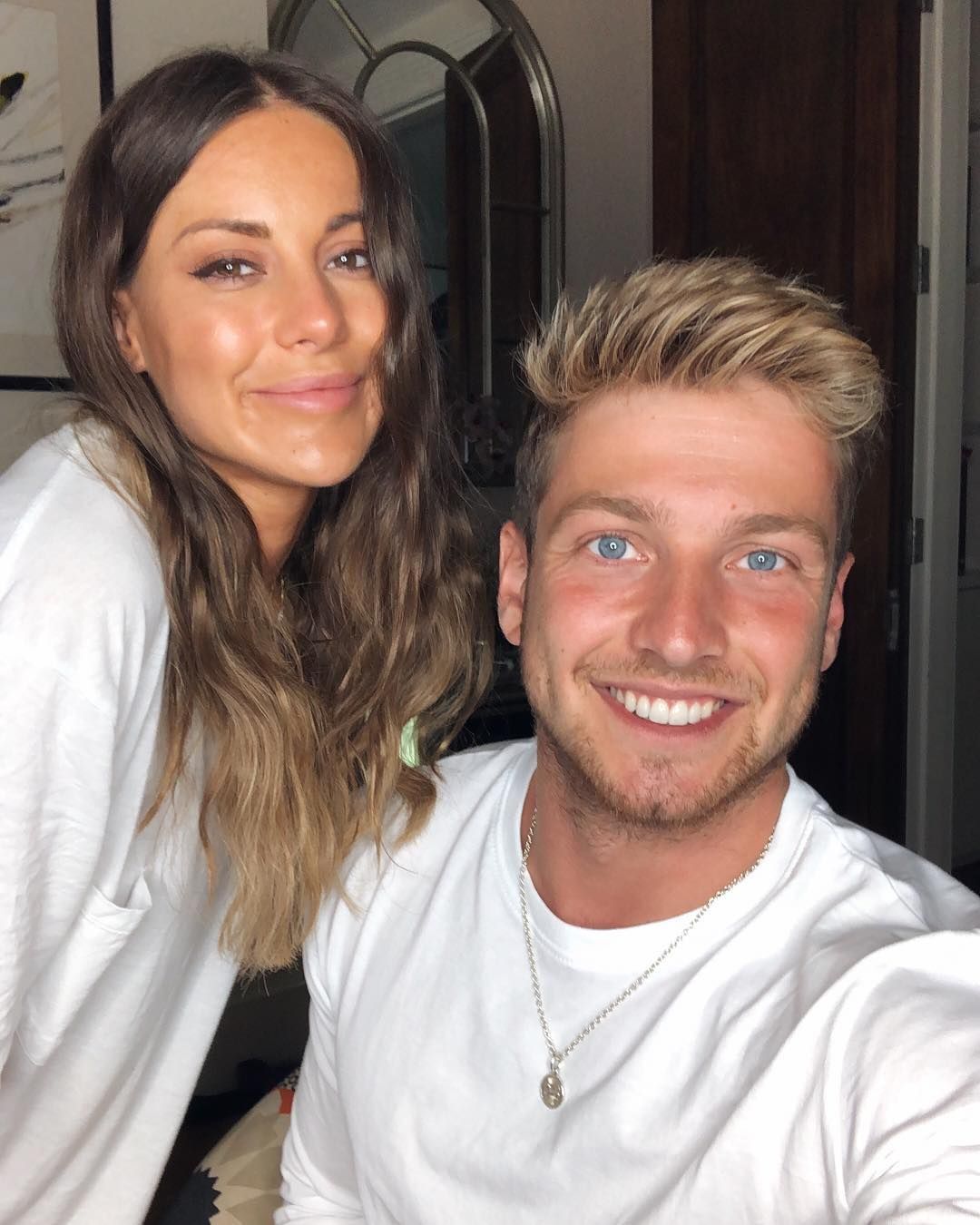 Image may contain: Made in Chelsea cast are actually from, Made in Chelsea, cast, place of birth, from, Louise Thompson, Sam Thompson,  Face, Apparel, Clothing, Person, Human