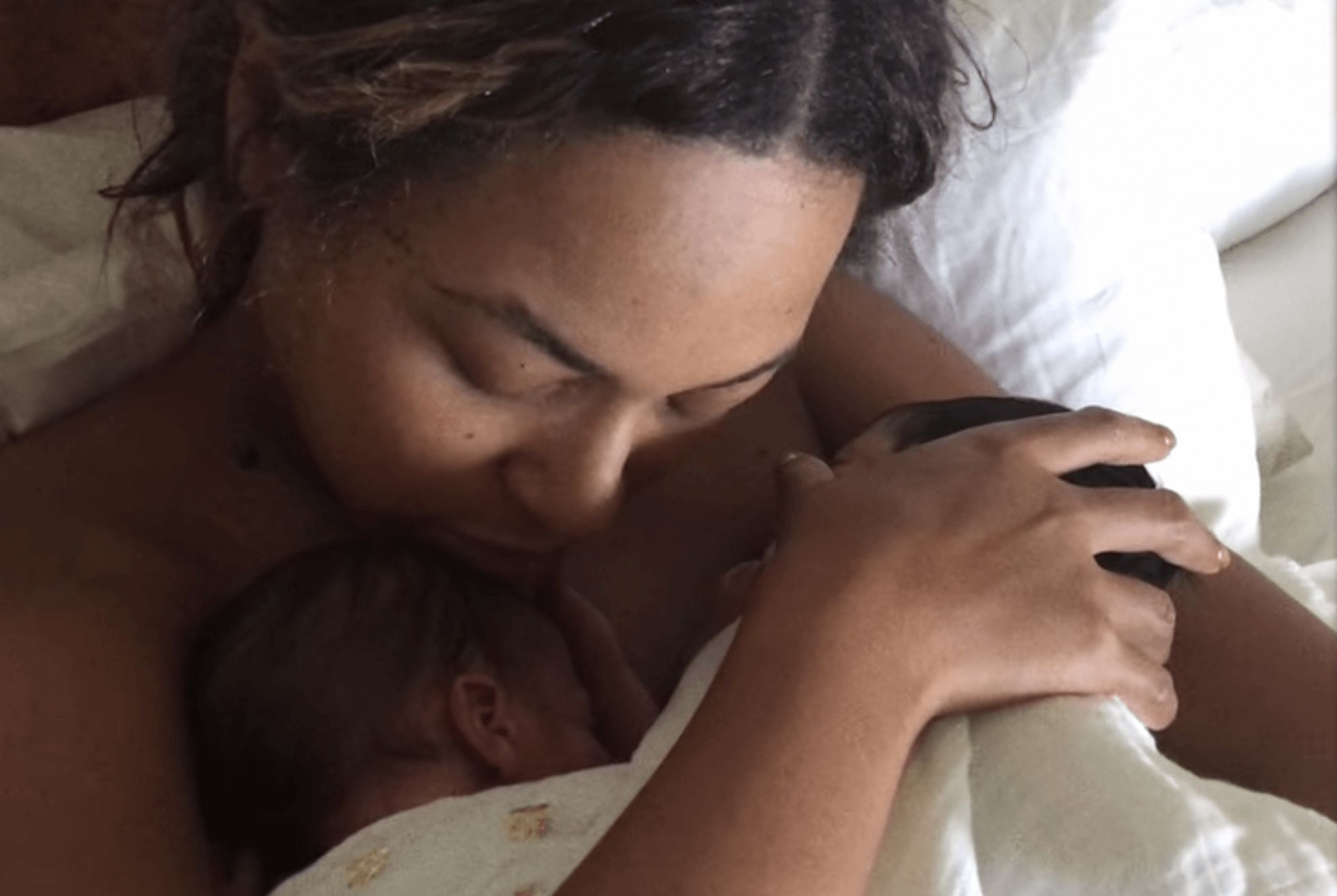 Image may contain: Beyoncé's Homecoming, beyonce, homecoming, netflix, documentary, coachella, meme, reaction,  Furniture, Sleeping, Asleep, Person, Human, Baby, Newborn, Pillow, Cushion