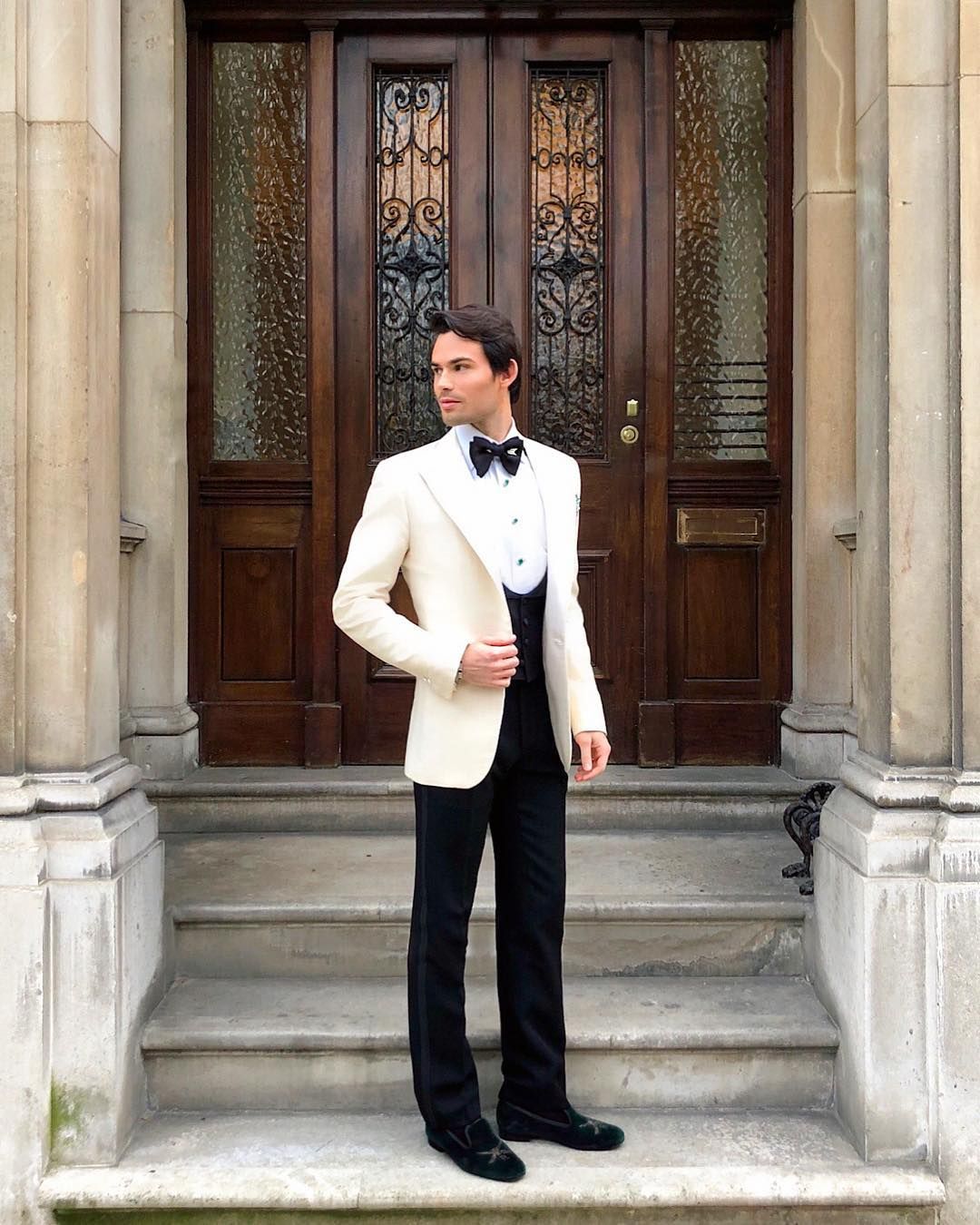 Image may contain: Made in Chelsea cast are actually from, Made in Chelsea, cast, place of birth, from, Mark Francis, Long Sleeve, Blazer, Jacket, Door, Coat, Overcoat, Suit, Sleeve, Footwear, Shoe, Human, Person, Clothing, Apparel