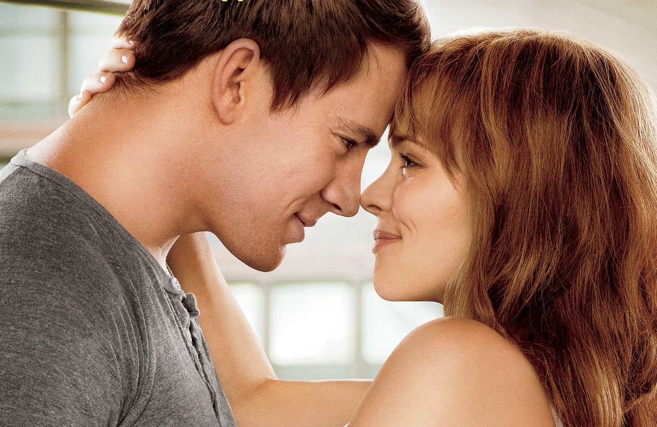 Image may contain: best hangover films on Netflix, UK, US, Netflix, Channing Tatum, Rachel McAdams, The Vow, Skin, Hair, Face, Dating, Person, Human