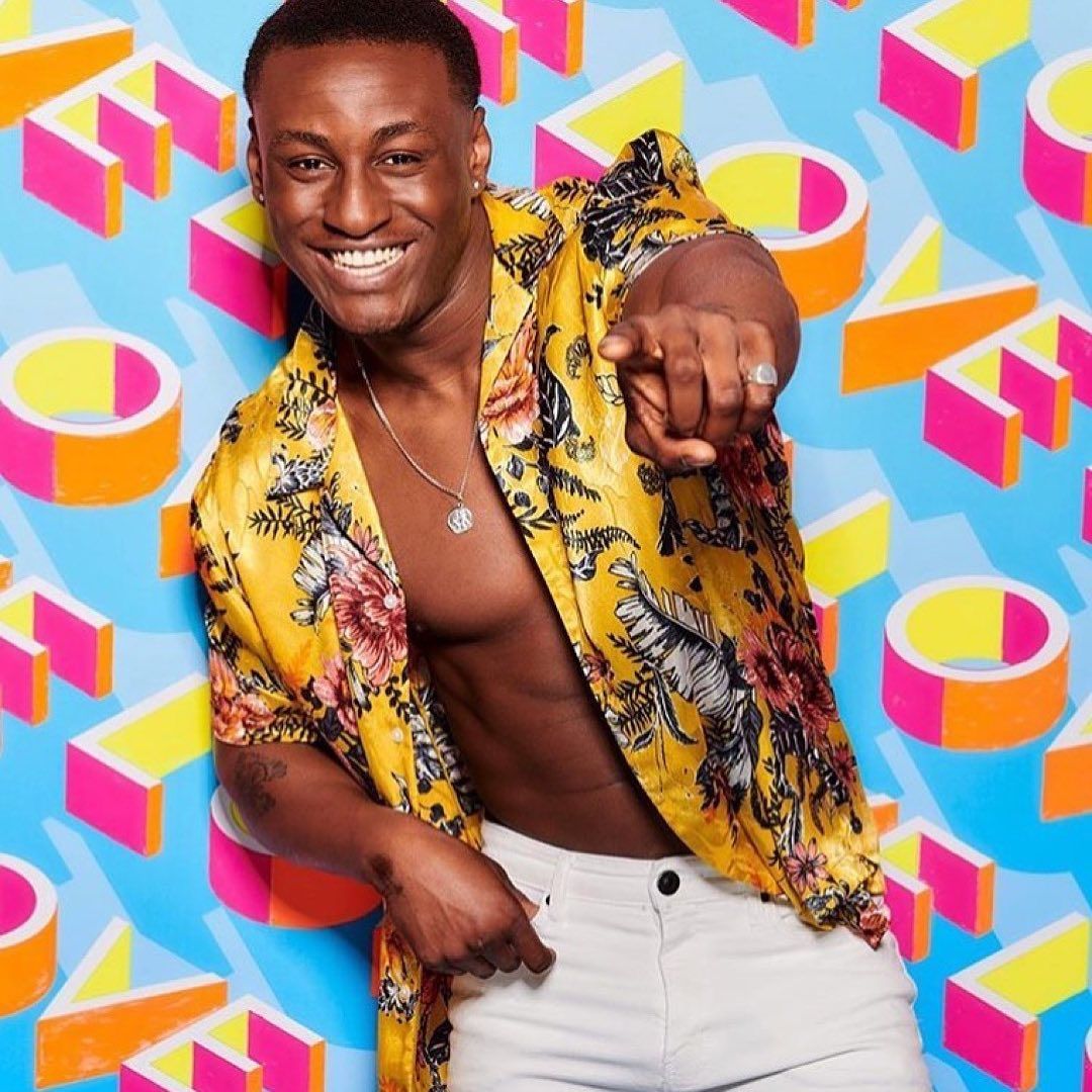 Image may contain: Love Island 2019 Instagrams, Sherif Lanre, Instagram, Love Island, 2019, contestants, lineup, cast, Islanders, Female, Clothing, Apparel, Home Decor, Face, Person, Human