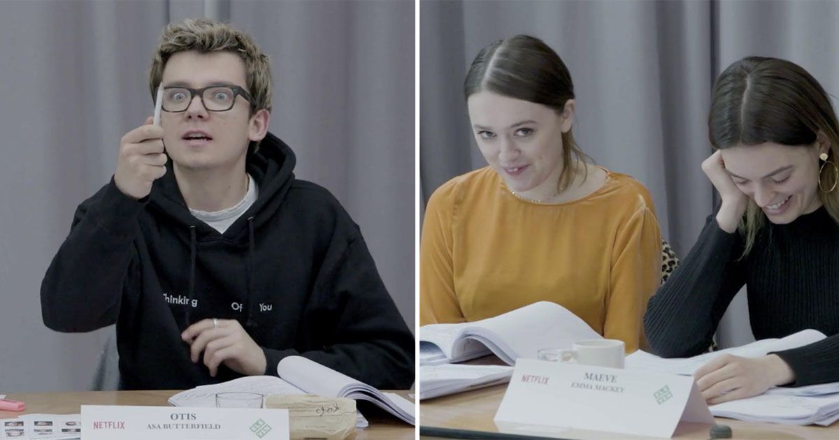 Image may contain: Sex Education season 2, Sex Education, Netflix, UK, series two, production, cast, release date, Glasses, Accessories, Accessory, Sitting, Human, Person