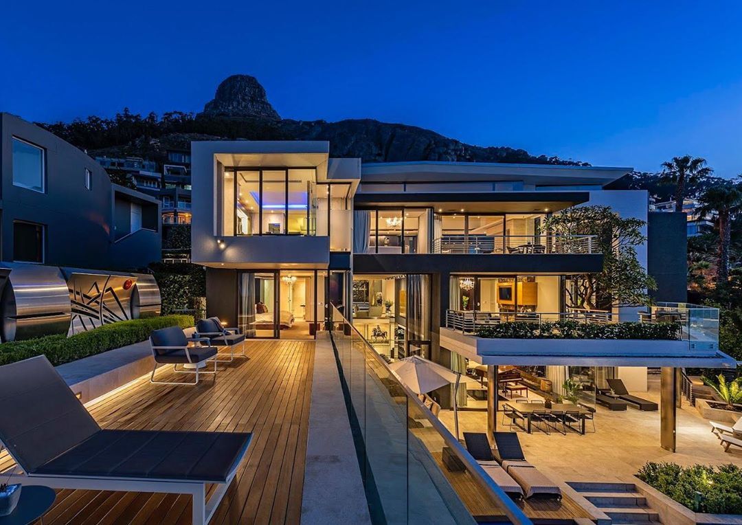 Image may contain: Moondance Villa, Cape Town, Made in Chelsea, South Africa, cost, location,  Indoors, Villa, Mansion, House, Housing, Building