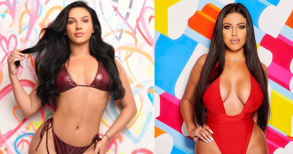 Image may contain: Love Island comparison memes, Love Island, 2019, Anna Vakili, Alexandra Crane, contestant, Lingerie, Underwear, Face, Swimwear, Woman, Female, Human, Person, Apparel, Clothing