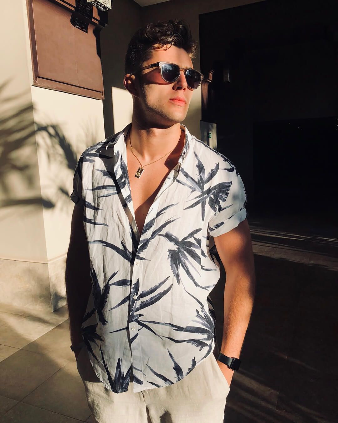 Image may contain: Curtis Pritchard, Love Island 2019, Love Island, contestant, line-up, rumoured, Islander, news, update,Man, Clothing, Apparel, Human, Person, Accessories, Sunglasses, Accessory