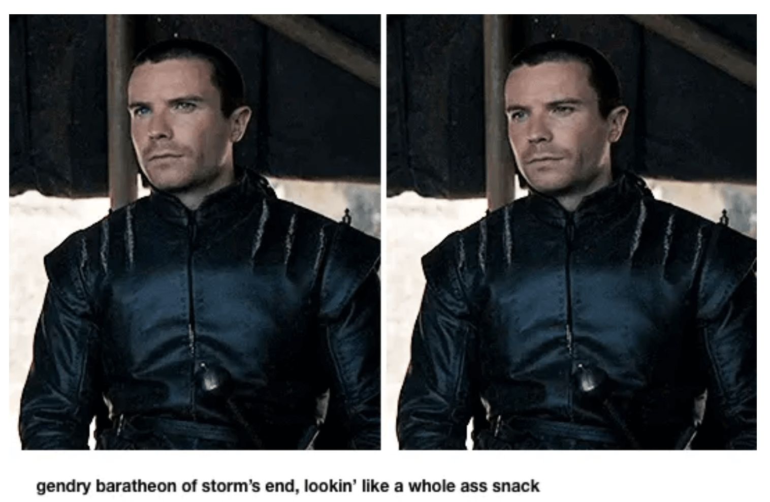 Image may contain: Game of Thrones finale meme, Game of Thrones memes, Game of Thrones, meme, funny, best, reaction, tweet, twitter, GoT, final episode, finale, season 8 episode 6, gendry, over, Man, Leather Jacket, Person, Human, Jacket, Coat, Clothing, Apparel