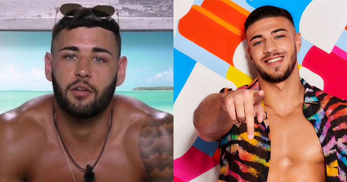 Image may contain: Love Island comparison memes, Love Island, 2019, meme, contestant, Kieran Nicholls, Tommy Fury, lookalike, Man, Sunglasses, Skin, Jewelry, Accessory, Accessories, Necklace, Person, Human, Face