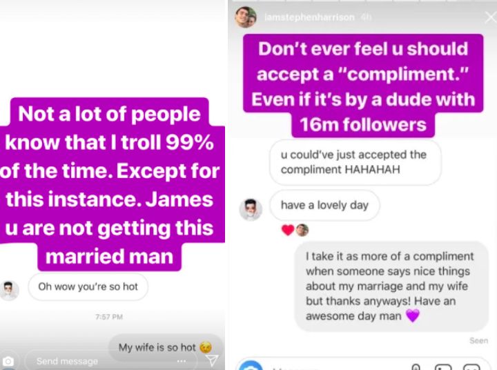 Image may contain: James Charles screenshots, James Charles, DM, messages, update, twitter, direct message, texts, leaked, Stephen Harrison, tati, Paper, Poster, Advertisement, Brochure, Flyer, Text Message, Text