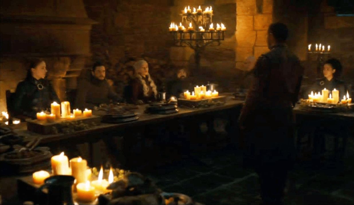 Image may contain: Starbucks cup, Game of Thrones, Game of Thrones starbucks cup, Vigil, Flame, Lighting, Fire, Person, Human, Candle