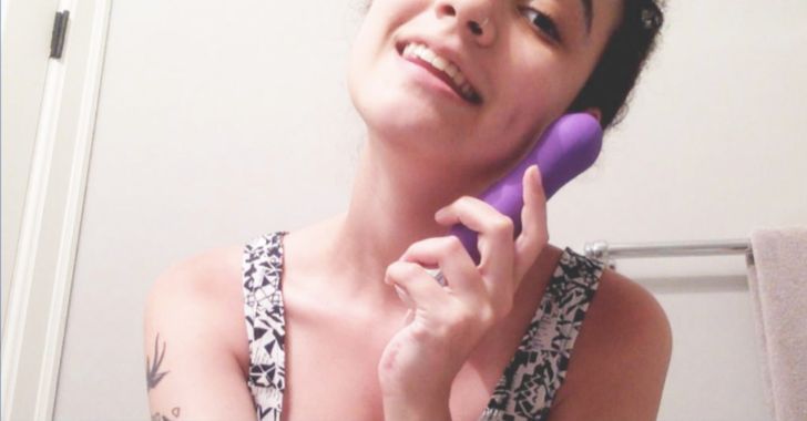 Image may contain: how to use sex toys, Woman, Smile, Female, Skin, Human, Person, Face