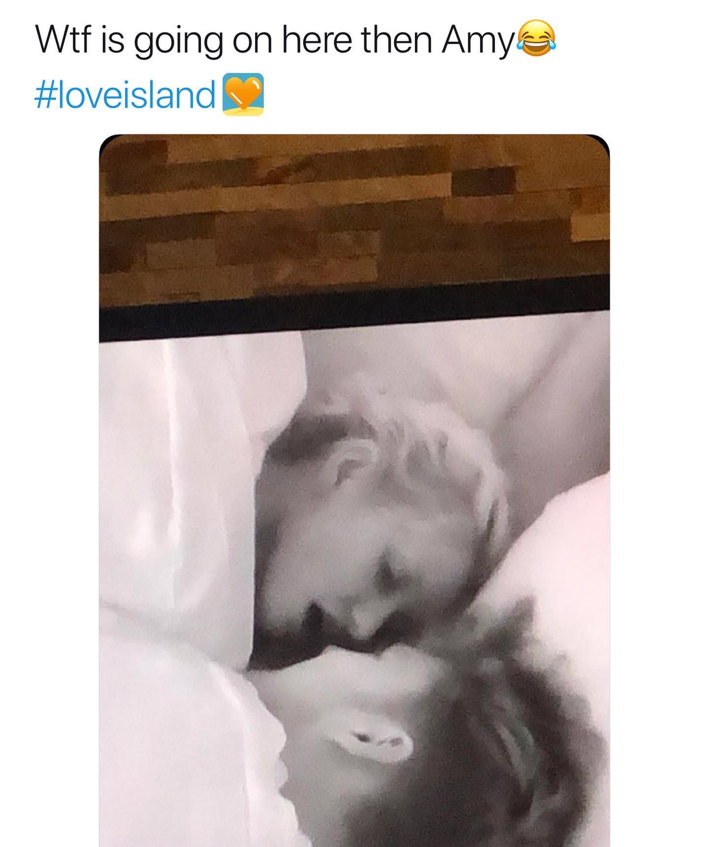 Image may contain: Love Island savage tweets, Love Island, memes, tweets, savage, online buzz, Art, Asleep, Sleeping, Human, Person, Diaper
